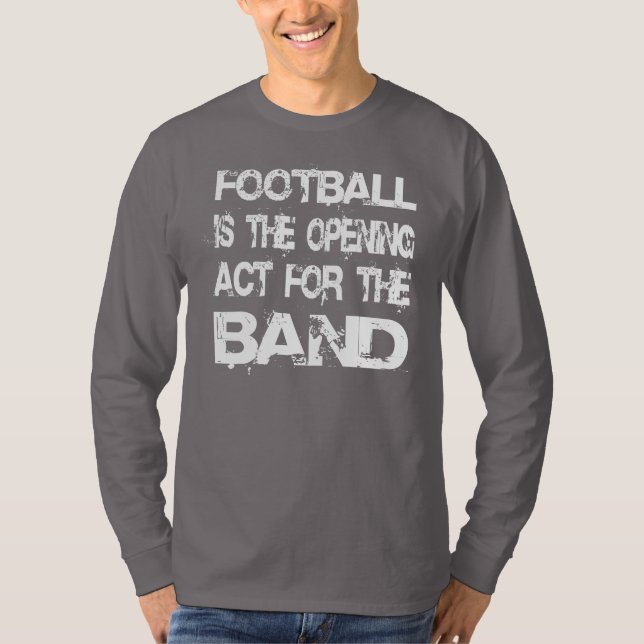 Marching Band Football är lagen om att inleda förf Tee Shirt (Framsida)