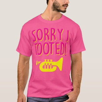 Marching Band Funny Trumpet T Shirt