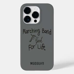 Marching Band Geek Typography Namn