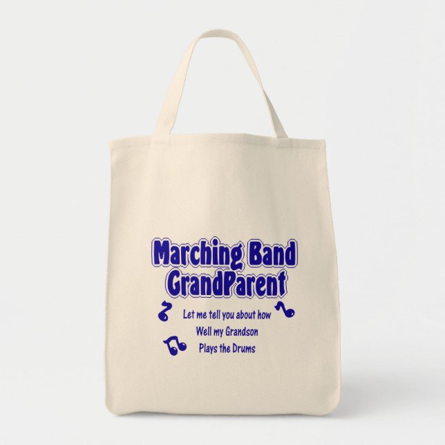 Marching Band Grandparent/ Drums Tygkasse (Framsidan)