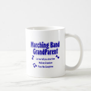 Marching Band Grandparent/ Saxophone Kaffemugg