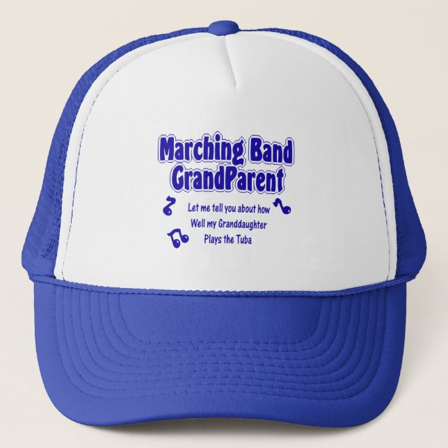 Marching Band Grandparent/ Tuba Keps (Framsida)