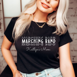 Marching Band Mamma Anpassade T Shirt