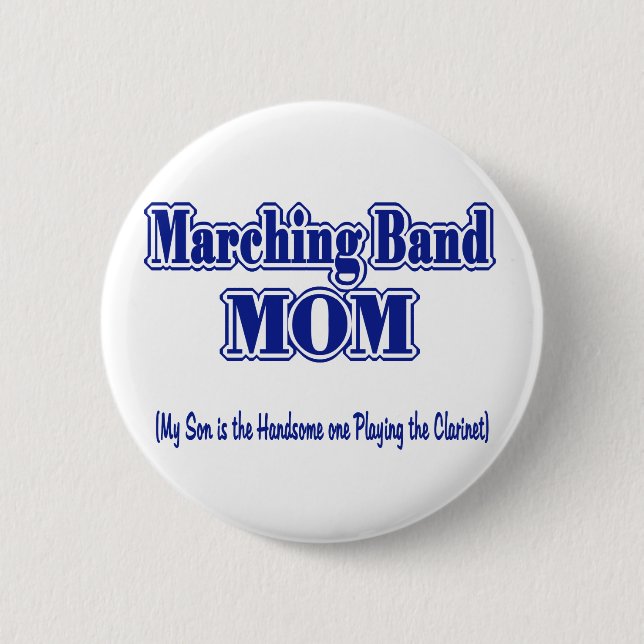 Marching Band Mamma/ Clarinet Knapp (Framsida)
