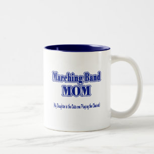 Marching Band Mamma/ Clarinet Två-Tonad Mugg