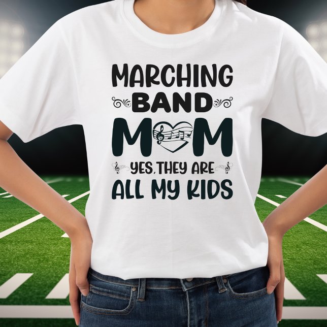 Marching Band Mamma, de är alla mina barn Tshirt T Shirt (Skapare uppladdad)