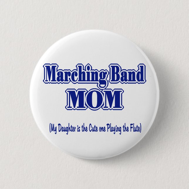 Marching Band Mamma/ Flute Knapp (Framsida)