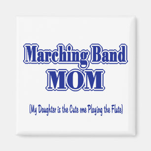 Marching Band Mamma/ Flute Magnet
