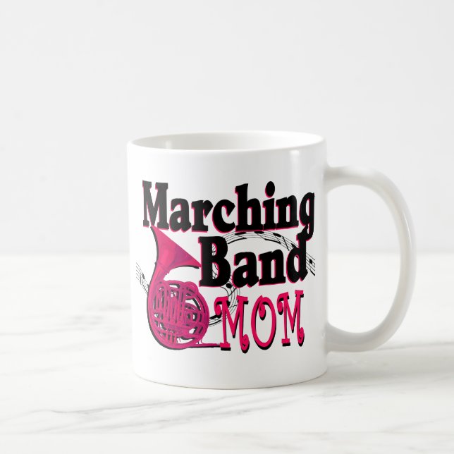 Marching Band Mamma/ Fransk Horn Kaffemugg (Höger)