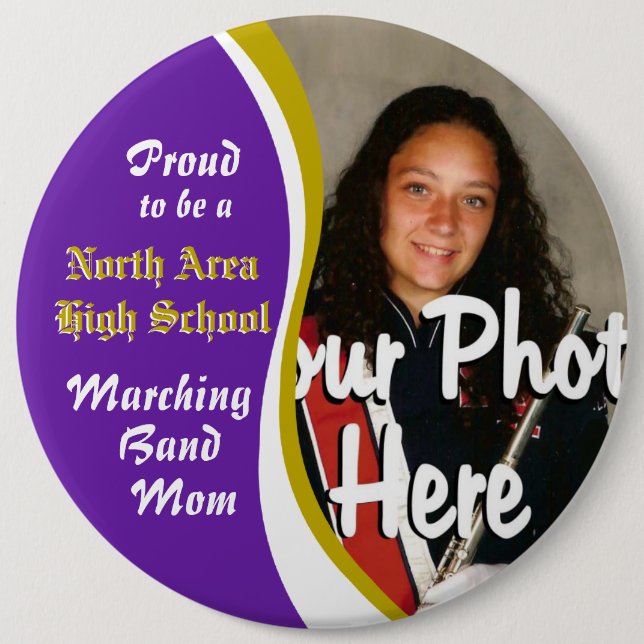 Marching Band Mamma Knapp (Framsida)