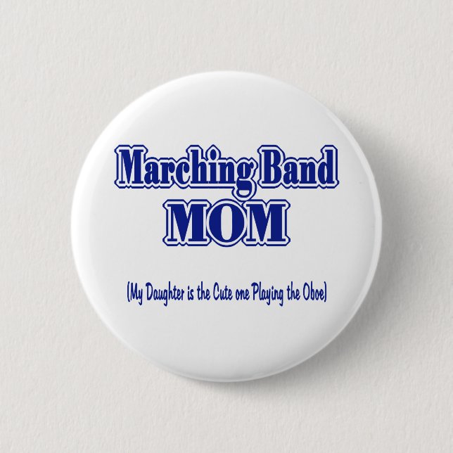 Marching Band Mamma/ Oboe Knapp (Framsida)