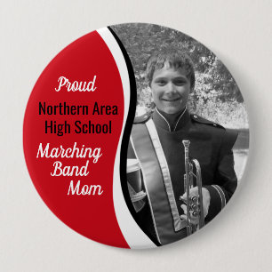 Marching Band Mamma Red Black Knapp
