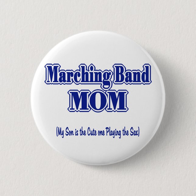 Marching Band Mamma/ Saxophone Knapp (Framsida)