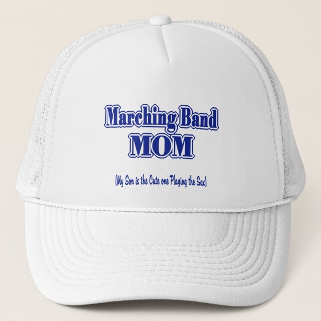 Marching Band Mamma/ Saxophone Truckerkeps (Framsida)