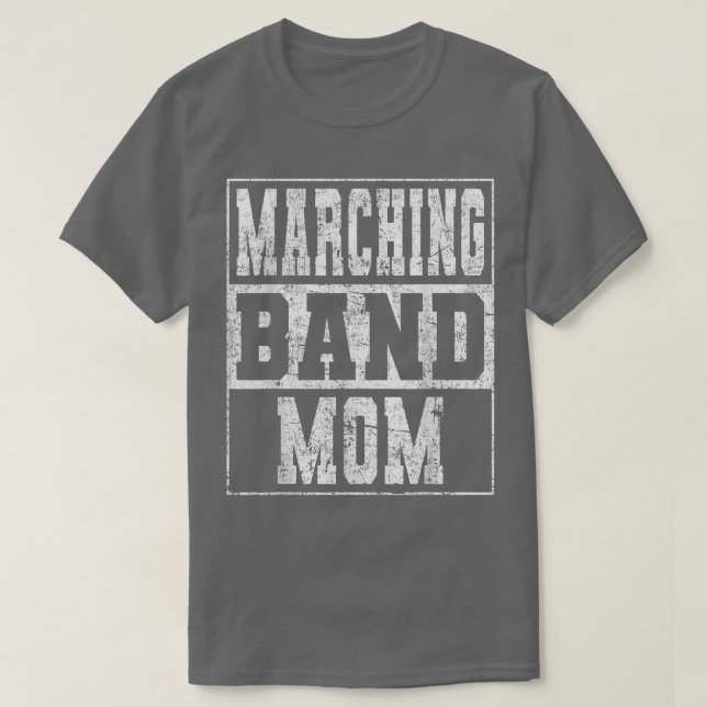 Marching Band Mamma T Shirt (Design framsida)