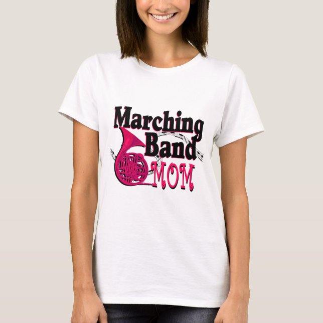 Marching Band Mamma T-shirt (Framsida)
