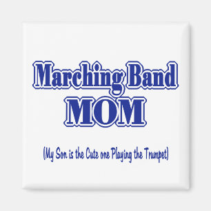 Marching Band Mamma/ Trumpet Magnet
