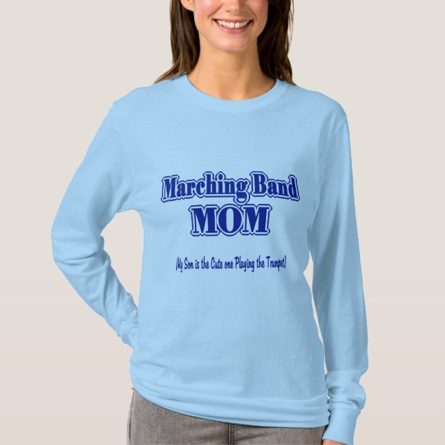 Marching Band Mamma/ Trumpet Tee (Framsida)