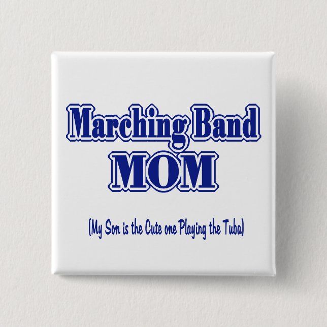 Marching Band Mamma/ Tuba Knapp (Framsida)