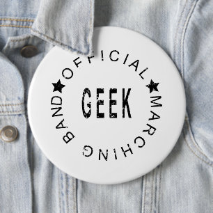 Marching Band Officiell Geek Knapp