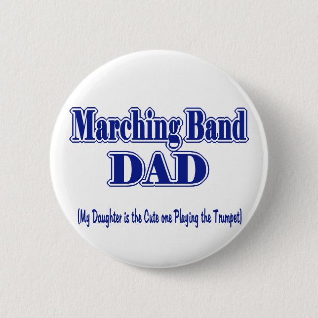 Marching Band Pappa/ Trumpet Knapp (Framsida)