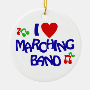 Marching Band Photo Julgransprydnad Keramik