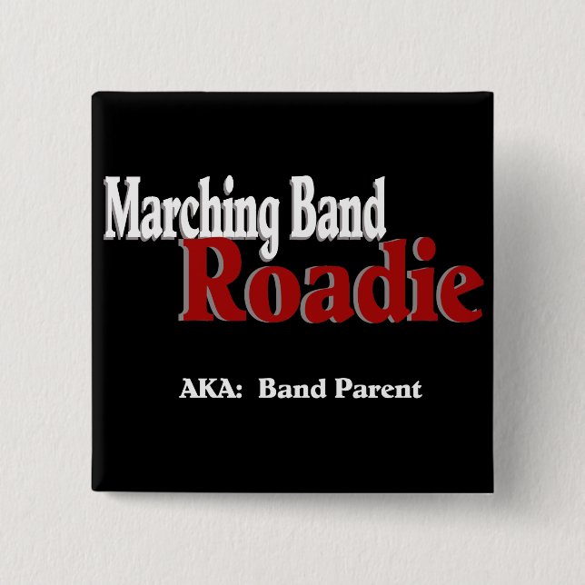 Marching Band Roadie Knapp (Framsida)