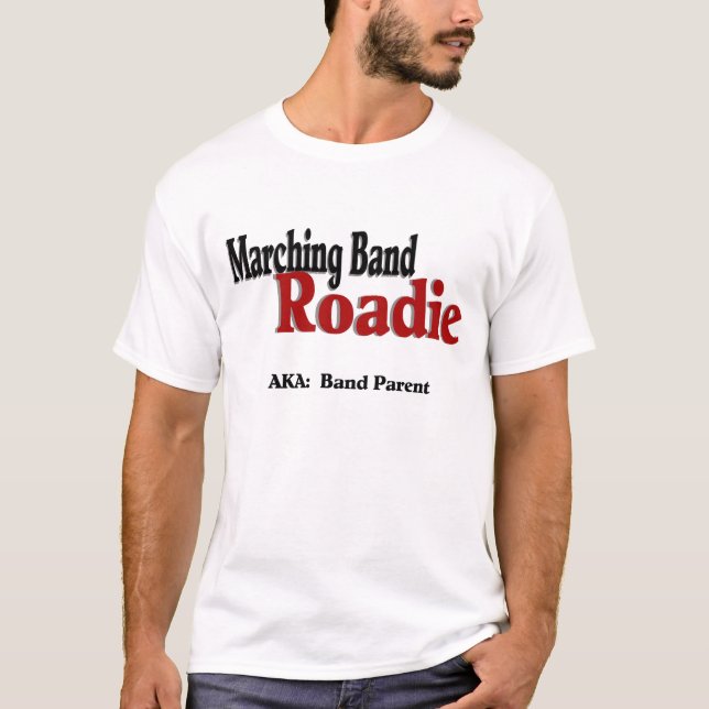Marching Band Roadie T-shirt (Framsida)