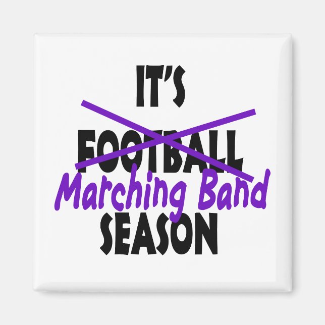 Marching Band Season/ Lila Magnet (Framsidan)
