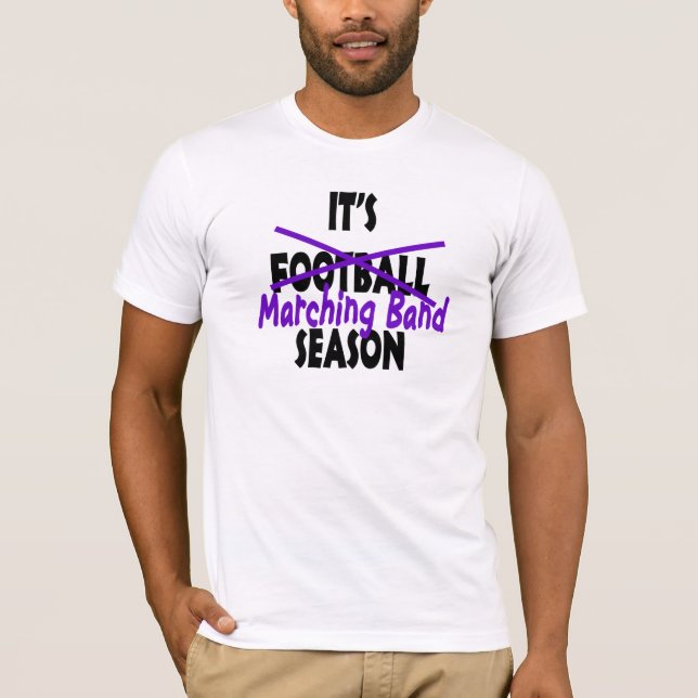 Marching Band Season/ Lila T-shirt (Framsida)