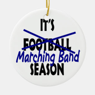 Marching Band Season Photo Julgransprydnad Keramik