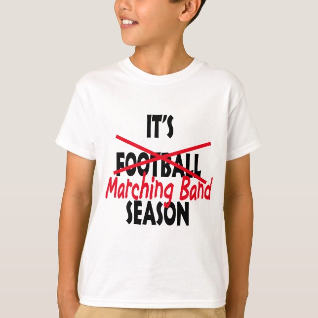 Marching Band Season / Red Tee Shirt (Framsida)