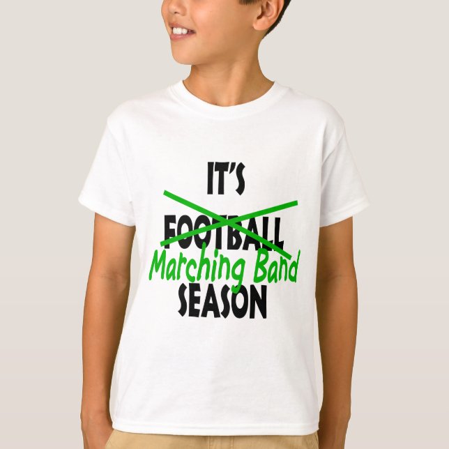 Marching Band Season Tee Shirt (Framsida)