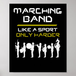 Marching Band som en sport, bara hårdare musiker Poster