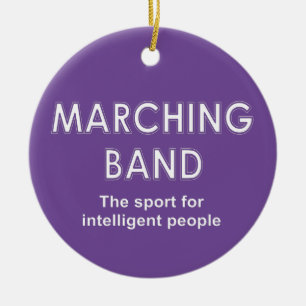 Marching Band Sport Julgransprydnad Keramik