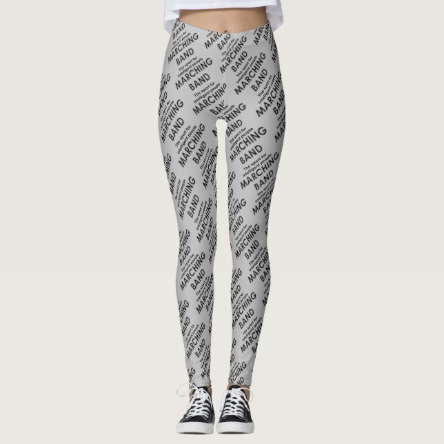 Marching Band Sport Leggings (Framsida)