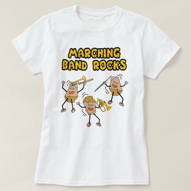 Marching Band Sten T Shirt (Design framsida)