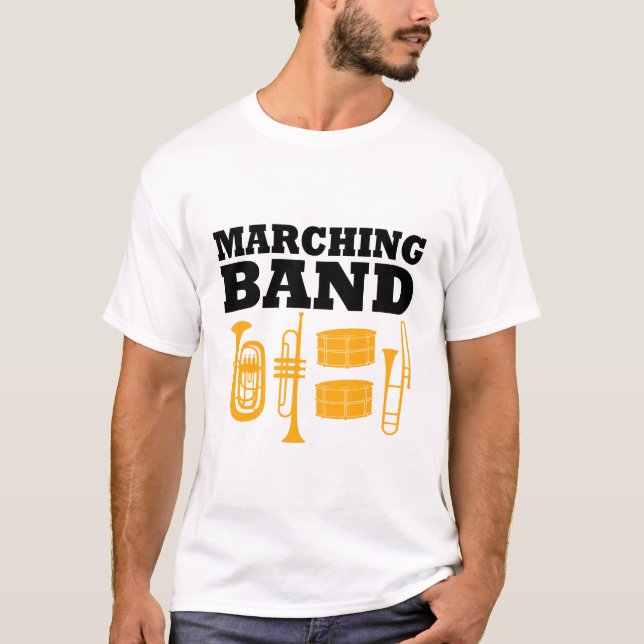 Marching Band t-shirt (Framsida)