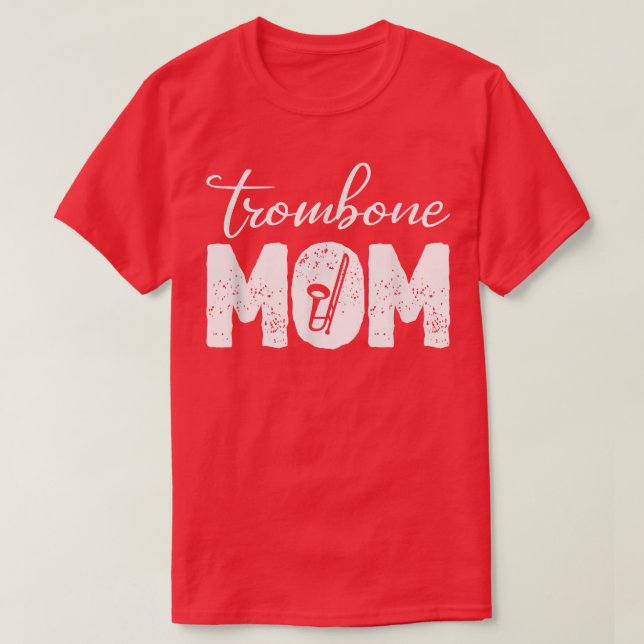 Marching Band Trombone Brass InstrumentTrombone Mo T Shirt (Design framsida)