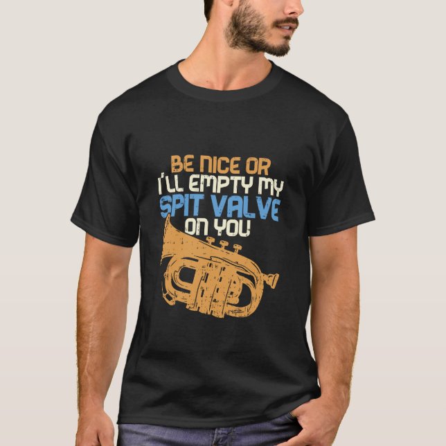 Marching Band Trumpets T Shirt (Framsida)