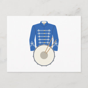 Marching Band Vykort