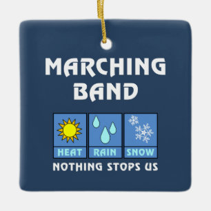 Marching Band Weather Julgransprydnad Keramik