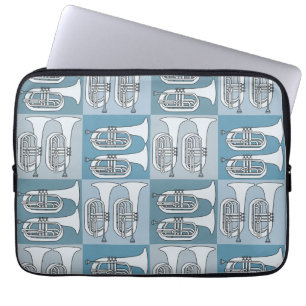 Marching Baritone Crosshatch Laptop Fodral