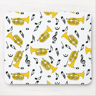 Marching Baritone Musik noter Treble Clefs Musmatta