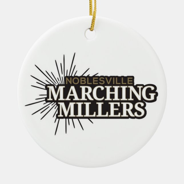 Marching Millers Round Ornament (Framsidan)