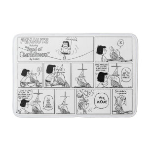 Marcie & Peppermint Patty in Classroom Badrumsmatta