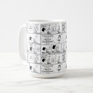 Marcie & Peppermint Patty in Classroom Kaffemugg
