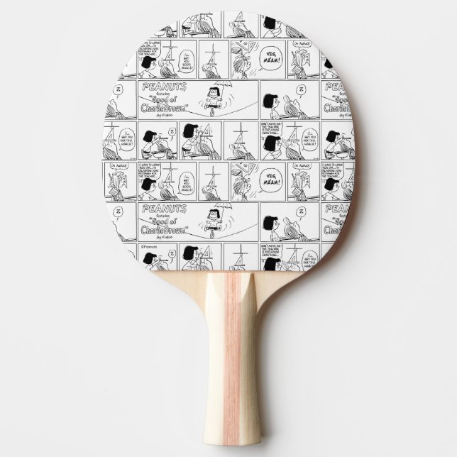 Marcie & Peppermint Patty in Classroom Pingisracket (Framsidan)