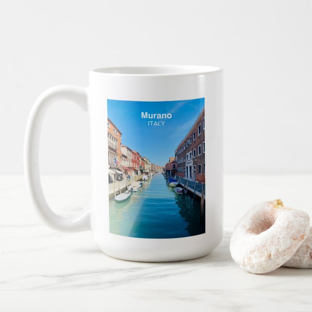 MarcieochLou Murano  Kaffemugg (Med munk)
