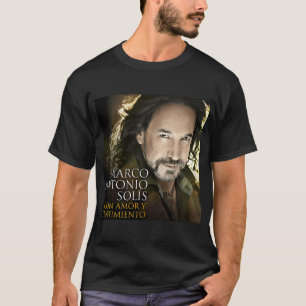 Marco Antonio SolÃs - Con Amor Y Sentimiento 202 T Shirt